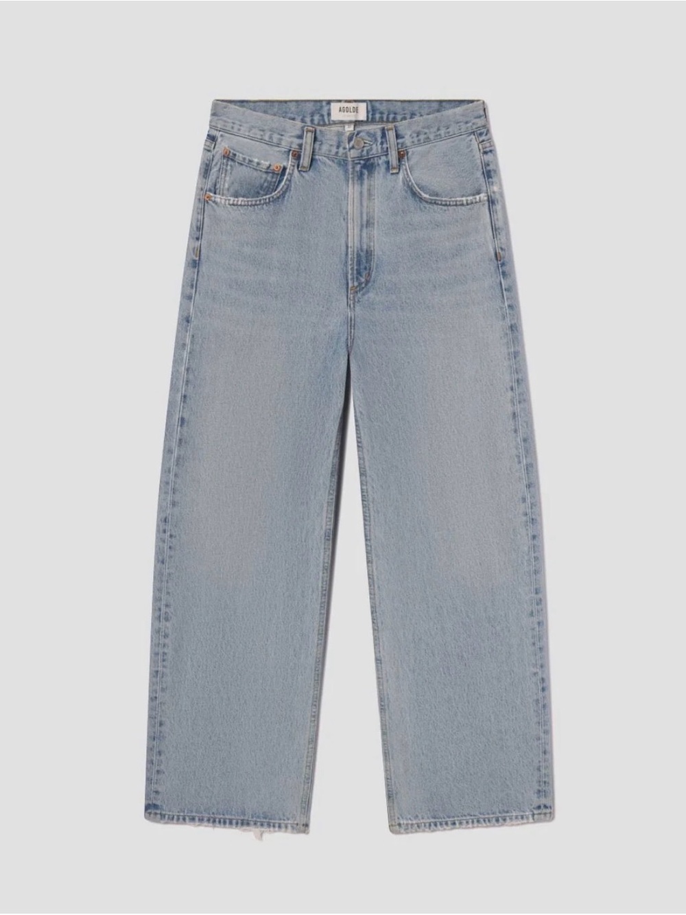 Agolde Low Curve Jeans barrel wide leg Size 28 In Force - Picture 5 of 12